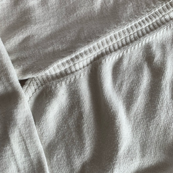 Banana Republic Cotton Cream Crew Neck Raglan Long Sleeve Sweater L Preloved - Picture 5 of 10